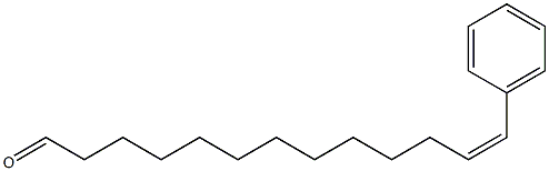 (Z)-13-Phenyl-12-tridecenal Struktur