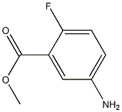 5-Amino-2-fluorobenzoic acid methyl ester Struktur