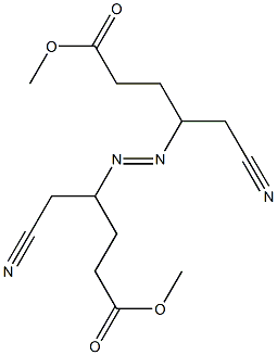 4,4'-Azobis(5-cyanovaleric acid)dimethyl ester Struktur