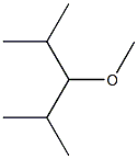 3-Methoxy-2,4-dimethylpentane Struktur