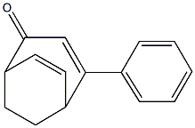 4-Phenylbicyclo[3.2.2]nona-3,6-dien-2-one Struktur