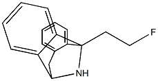 5-(2-Fluoroethyl)-10,11-dihydro-5H-dibenzo[a,d]cyclohepten-5,10-imine Struktur