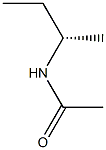 (+)-N-[(S)-sec-Butyl]acetamide Struktur