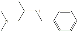 N,N-Dimethyl-N'-benzylpropane-1,2-diamine Struktur