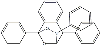 1,3,5-Triphenyl-1,3,4,5-tetrahydro-1,4-epoxy-2,3-benzoxazepine Struktur