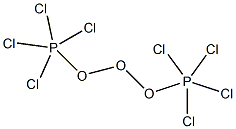 Diphosphorus tetrachloride trioxide Struktur