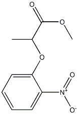 2-(2-Nitrophenoxy)propanoic acid methyl ester Struktur