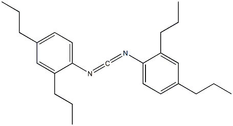 Bis(2,4-dipropylphenyl)carbodiimide Struktur