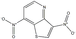 3,7-Dinitrothieno[3,2-b]pyridine Struktur