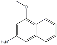 4-Methoxy-2-naphtylamine Struktur