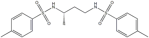 (-)-N,N'-[(S)-1-Methyltrimethylene]bis(p-toluenesulfonamide) Struktur