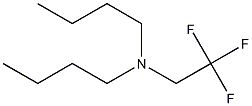 Dibutyl(2,2,2-trifluoroethyl)amine Struktur