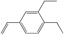 3,4-Diethylstyrene Struktur