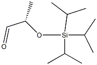 (2S)-2-(Triisopropylsilyloxy)propanal Struktur