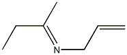 N-(1-Methylpropylidene)-2-propen-1-amine Struktur