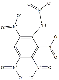 N,2,3,4,6-Pentanitroaniline Struktur