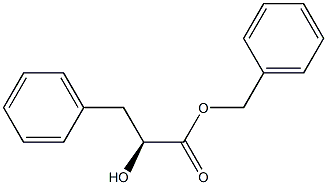 (2S)-2-Hydroxy-3-phenylpropionic acid benzyl ester Struktur