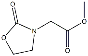 2-Oxooxazolidine-3-acetic acid methyl ester Struktur