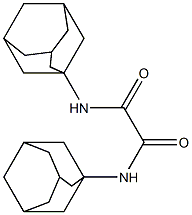 1,2-Bis(adamantan-1-ylamino)-1,2-ethanedione Struktur