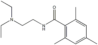 N-[2-(Diethylamino)ethyl]-2,4,6-trimethylbenzamide Struktur