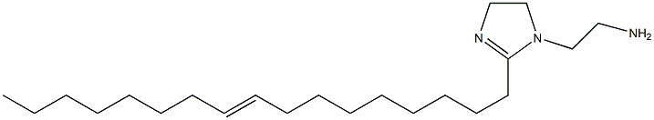 1-(2-Aminoethyl)-2-(9-heptadecenyl)-2-imidazoline Struktur