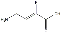 (Z)-4-Amino-2-fluoro-2-butenoic acid Struktur