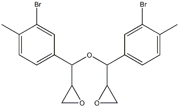 3-Bromo-4-methylphenylglycidyl ether Struktur