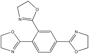 1,2,4-Tris(2-oxazolin-2-yl)benzene Struktur