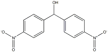 4,4'-Dinitrobenzhydryl alcohol Struktur