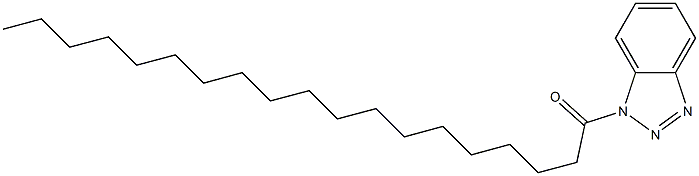 1-Nonadecanoyl-1H-benzotriazole Struktur