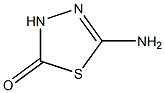 5-Amino-1,3,4-thiadiazol-2(3H)-one Struktur