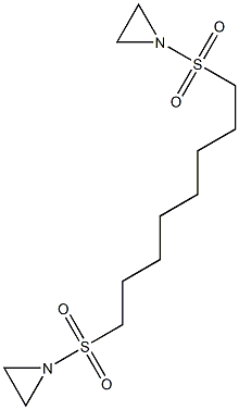 1,1'-(Octamethylenebissulfonyl)bisaziridine Struktur