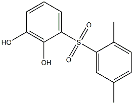 2,3-Dihydroxy-2',5'-dimethyl[sulfonylbisbenzene] Struktur