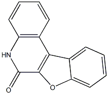 Benzofuro[2,3-c]quinolin-6(5H)-one Struktur