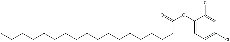 Octadecanoic acid 2,4-dichlorophenyl ester Struktur