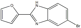 5-Bromo-2-(furan-2-yl)-1H-benzimidazole Struktur