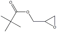 Pivalic acid glycidyl ester Struktur