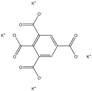 1,2,3,5-Benzenetetracarboxylic acid tetrapotassium salt Struktur