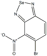 4-Nitro-5-bromo-2,1,3-benzoselenadiazole Struktur