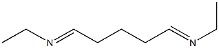 N,N'-Diethylpentane-1,5-diimine Struktur