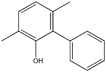 3,6-Dimethylbiphenyl-2-ol Struktur