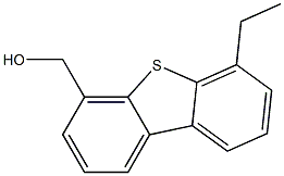 4-Ethyl-6-(hydroxymethyl)dibenzothiophene Struktur