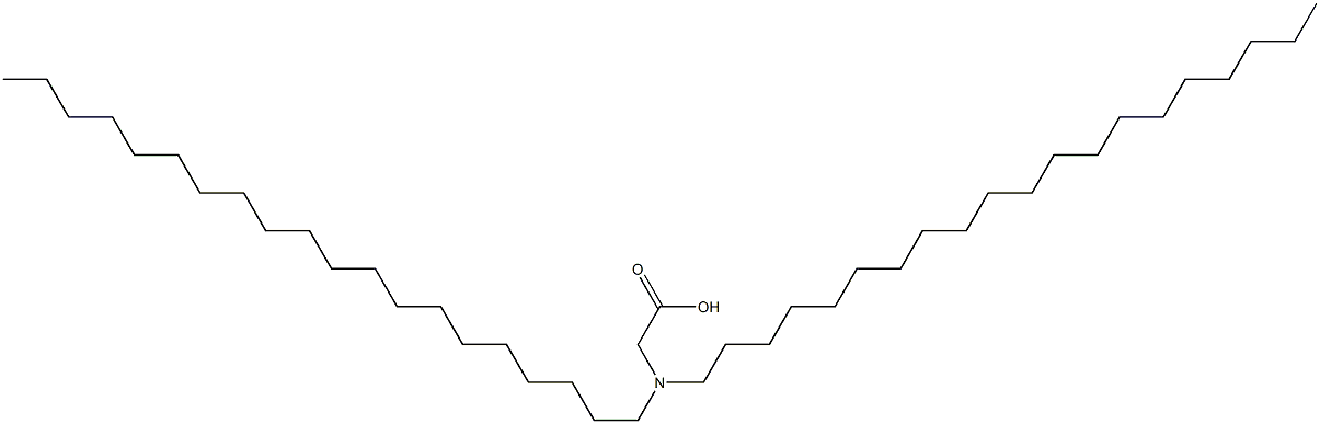 N,N-Diicosylglycine Struktur