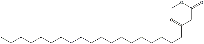 3-Oxodocosanoic acid methyl ester Struktur