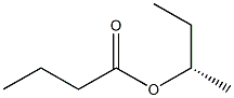 (+)-Butyric acid (S)-sec-butyl ester Struktur