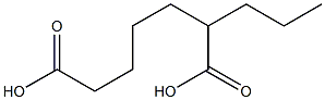 Octane-1,5-dicarboxylic acid Struktur