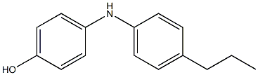 4'-Propyl[iminobisbenzen]-4-ol Struktur