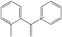 1-[1-(o-Tolyl)ethenyl]pyridinium Struktur