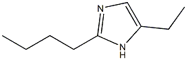 2-Butyl-5-ethyl-1H-imidazole Struktur