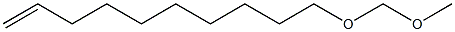 10-[(Methoxymethyl)oxy]-1-decene Struktur